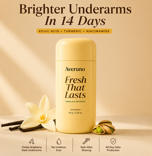 Averuno Kojic Acid + Turmeric Brightening Deodorant